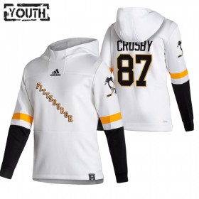 Pittsburgh Penguins Sidney Crosby 87 2020-21 Reverse Retro Hoodie Sawyer - Kinderen